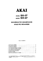 Akai DX-57-Schematic 